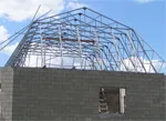 Металевий каркас даху - влаштування