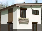 Проєкт будинку з односхилим дахом: варіанти