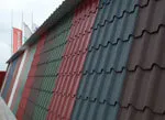 Які бувають кольори металочерепиці для даху – колірна гамма